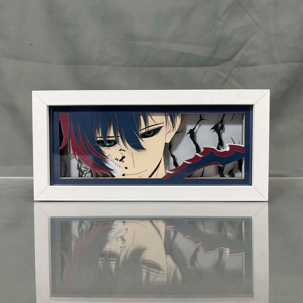 Solo Leveling Sung Jin-Woo LED Anime Light Box – 3D Manga Desk Lamp & Night Light for Bedroom Decor or Birthday Gifts